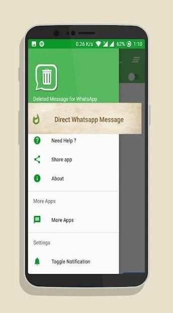WhatsDelete - View deleted & Send Direct whatsmsg screenshot 4