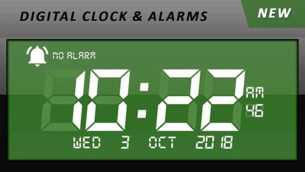 Night Mode Digital Clock with Screensaver App screenshot 4