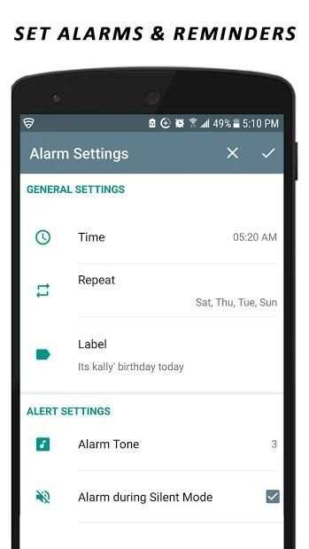 Night Mode Digital Clock with Screensaver App screenshot 3