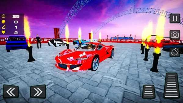 Extreme GT Racing Impossible Sky Ramp New Stunts स्क्रीनशॉट 12