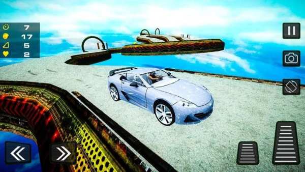 Extreme GT Racing Impossible Sky Ramp New Stunts screenshot 16