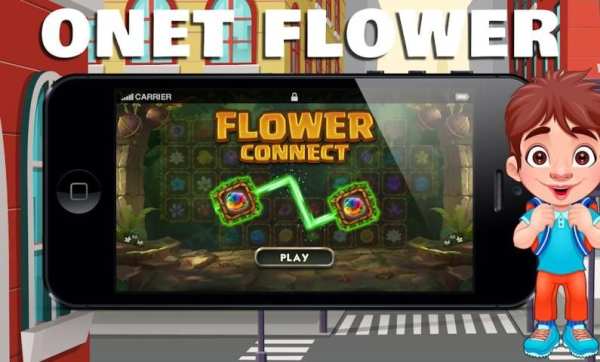 Onet Flower Game screenshot 1