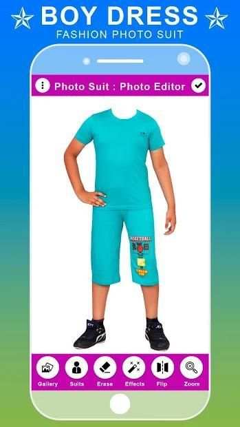 Boy Dresses Photo Editor screenshot 1