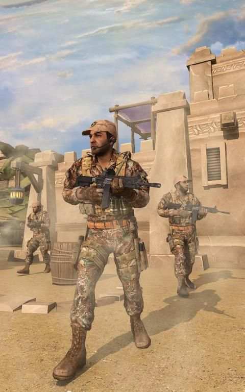 Super Army Frontline Mission - Freedom Force Fight स्क्रीनशॉट 4