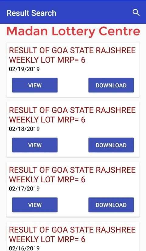 Madan Lottery Centre screenshot 2