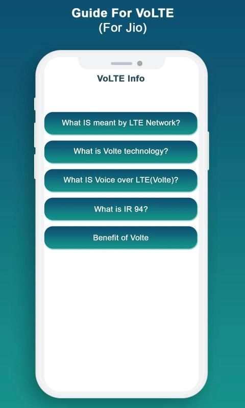 Guide For VoLTE (For Jio) स्क्रीनशॉट 5