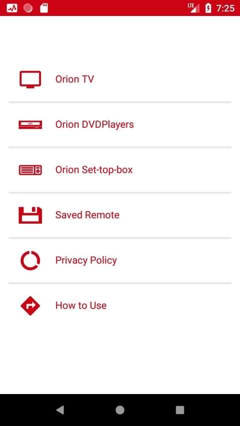 Orion TV Remote screenshot 8