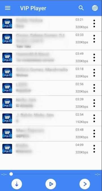 VIP MP3 Player screenshot 2