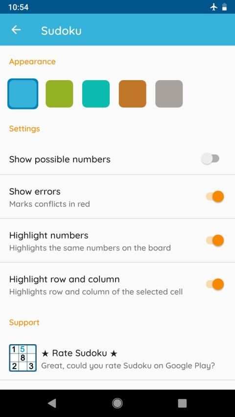 Sudoku screenshot 4
