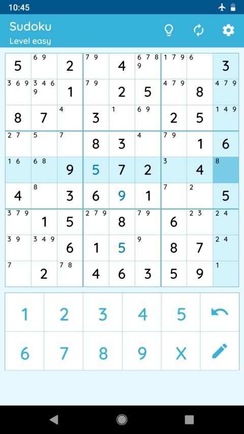 Sudoku screenshot 12