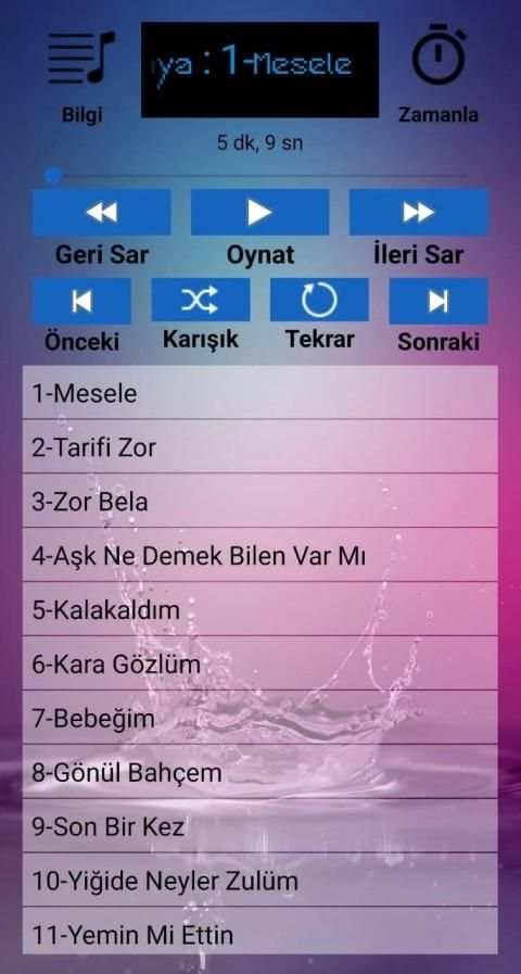 Serkan Kaya Şarkıları (İnternetsiz 40 Şarkı) 1 تصوير الشاشة