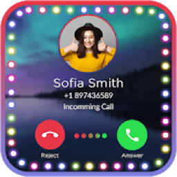 Color Call Flash : Unique Call Theme &amp; Call Screen आइकन