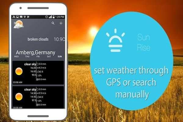 Weather Alerts 2018: Live Weather Forecast, Widget स्क्रीनशॉट 4