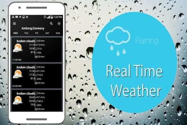 Weather Alerts 2018: Live Weather Forecast, Widget स्क्रीनशॉट 6