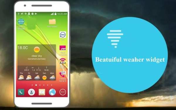 Weather Alerts 2018: Live Weather Forecast, Widget स्क्रीनशॉट 2