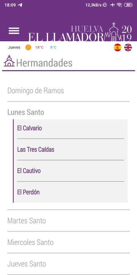El Llamador de Huelva 2019 screenshot 2