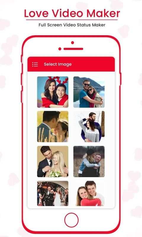 Love Video Maker : Full Screen Video Status Maker स्क्रीनशॉट 4
