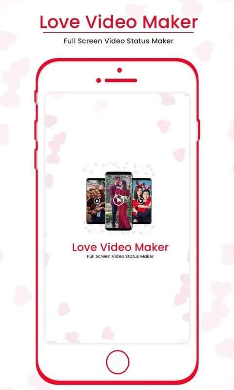 Love Video Maker : Full Screen Video Status Maker स्क्रीनशॉट 5