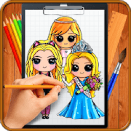 ikon Learn How to Draw Chibi Cute Girls