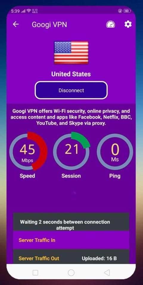 Googi VPN screenshot 7