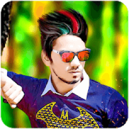 Men Hair Mustache Style Beard - Boys Photo Editor आइकन