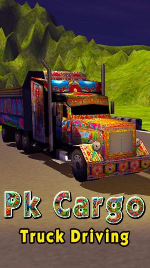 PK Cargo Truck Driving स्क्रीनशॉट 4