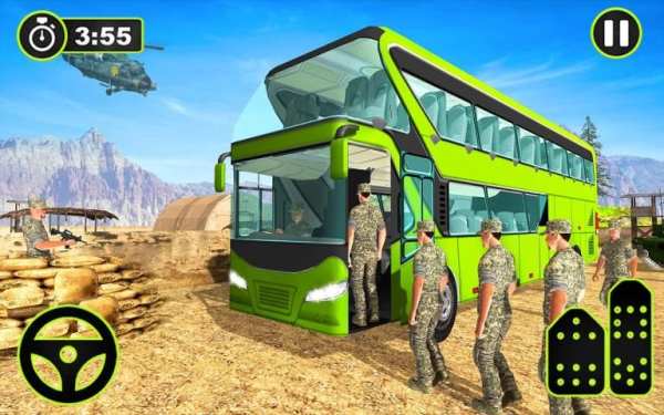 Army Bus Transport Soldier 2019 screenshot 8