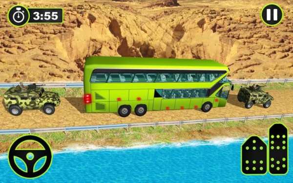 Army Bus Transport Soldier 2019 screenshot 5