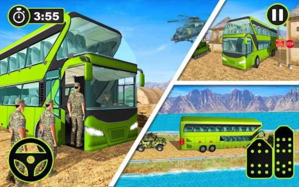 Army Bus Transport Soldier 2019 screenshot 6