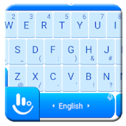 Blue Keyboard Theme आइकन