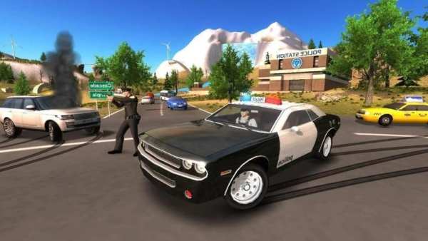 Police Car Offroad Driving स्क्रीनशॉट 1