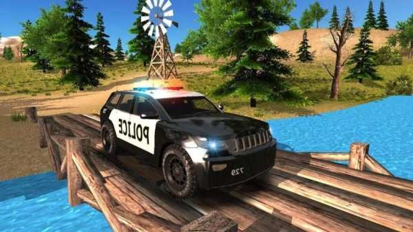 Police Car Offroad Driving स्क्रीनशॉट 4