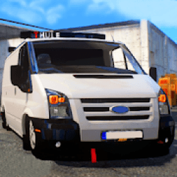 Transit Minibus Driving Simulator आइकन