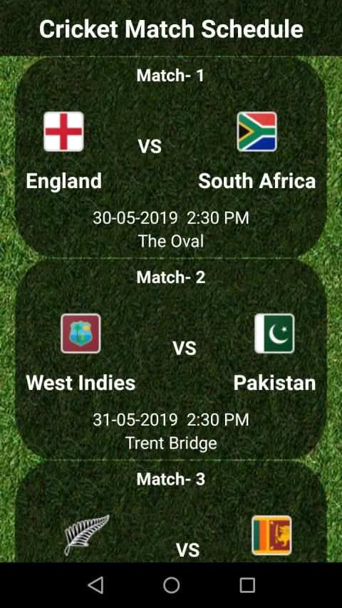 Cricket Worldcup 2019 screenshot 2