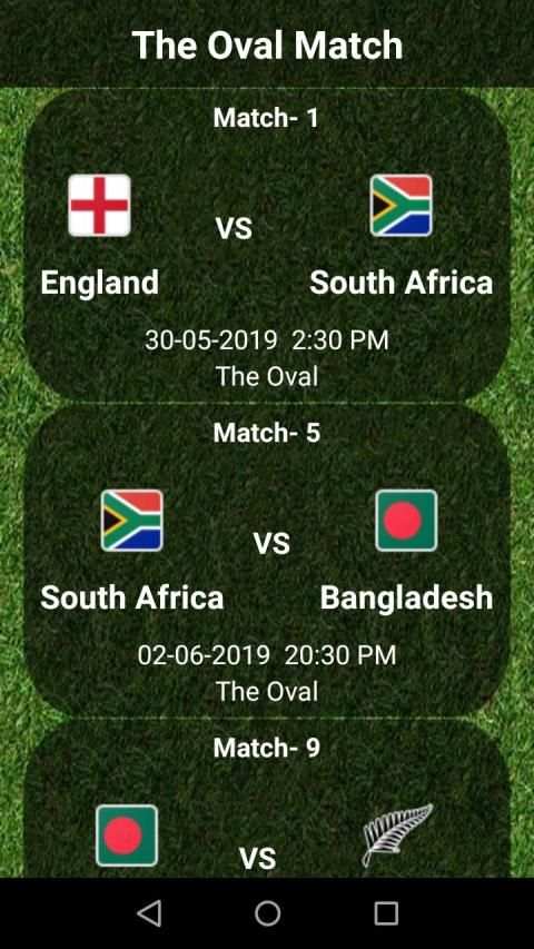 Cricket Worldcup 2019 screenshot 5