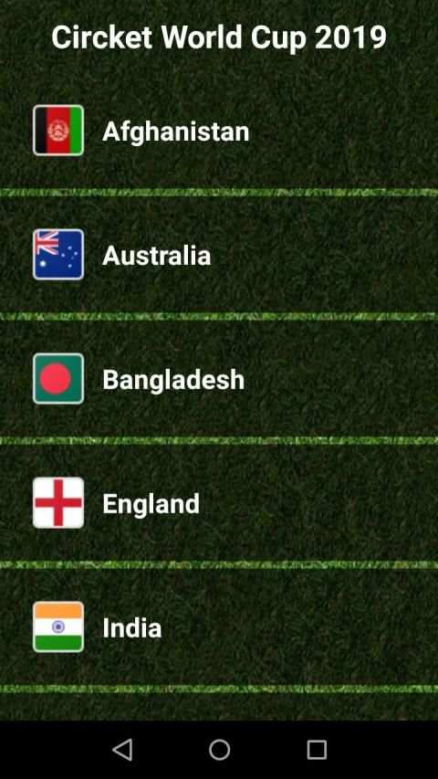Cricket Worldcup 2019 screenshot 1