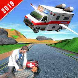 Flying Ambulance Game: 911 Emergency Rescue Sim