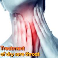 Treatment of dry sore throat on 9Apps