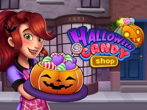 Halloween Candy Shop - Food Cooking Game screenshot 1