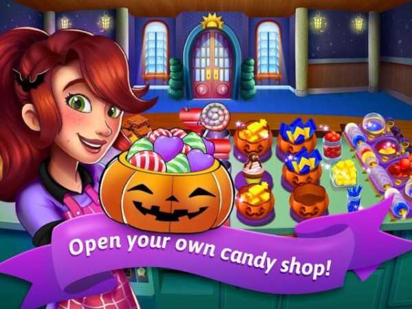 Halloween Candy Shop - Food Cooking Game screenshot 5