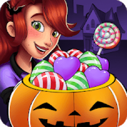 ikon Halloween Candy Shop - Food Cooking Game