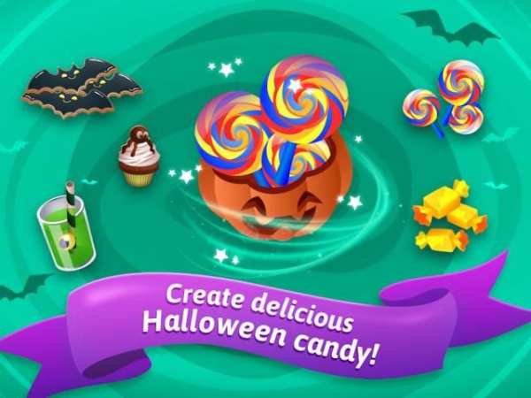 Halloween Candy Shop - Food Cooking Game screenshot 3