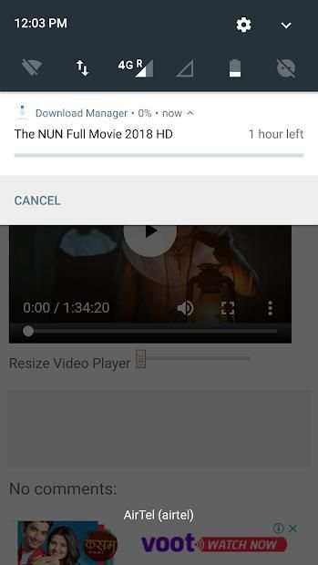 The Nun full movie 2018 HD mp4 - watch or download screenshot 1
