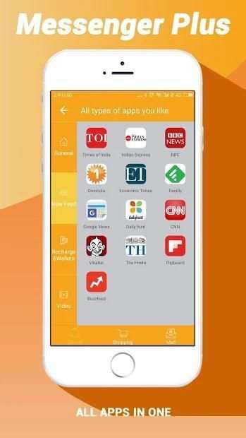 Messenger Plus - Social Network All in One screenshot 2