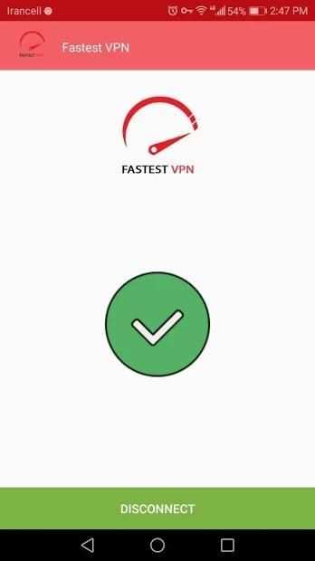 Fastest VPN स्क्रीनशॉट 1