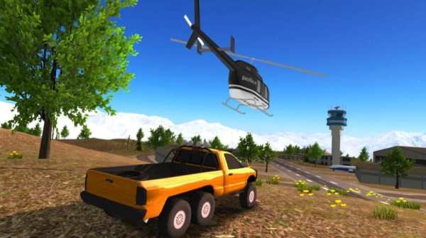 6x6 Offroad Truck Driving Simulator स्क्रीनशॉट 12