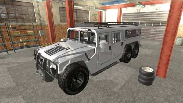 6x6 Offroad Truck Driving Simulator स्क्रीनशॉट 2