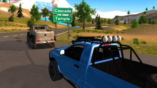 6x6 Offroad Truck Driving Simulator स्क्रीनशॉट 13