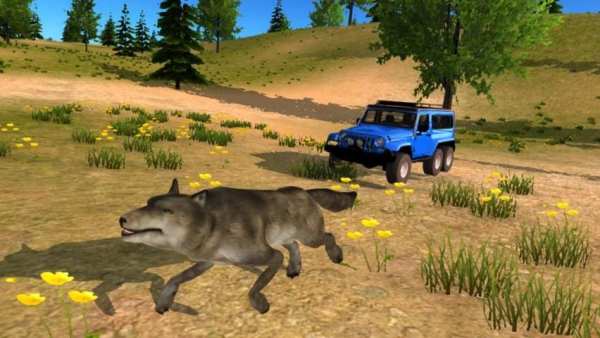 6x6 Offroad Truck Driving Simulator स्क्रीनशॉट 6