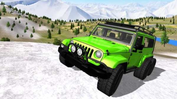 6x6 Offroad Truck Driving Simulator स्क्रीनशॉट 7
